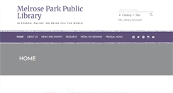 Desktop Screenshot of mpplibrary.org